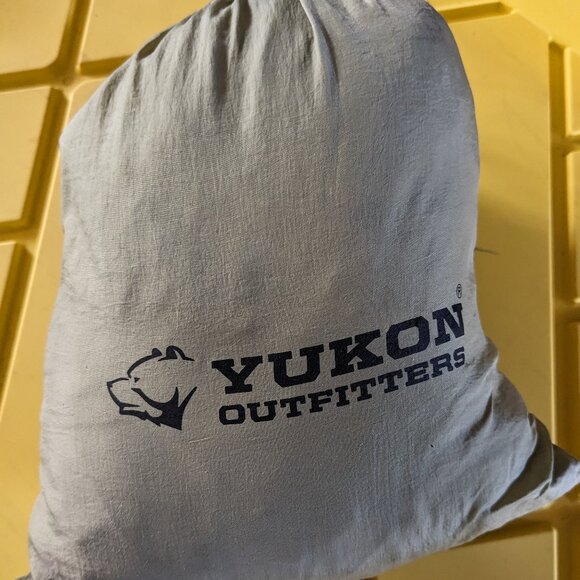 Yukon Outfitters Double Parachute Hammock Green Nylon Camp Gear Outdoor Hammock - Picture 1 of 5